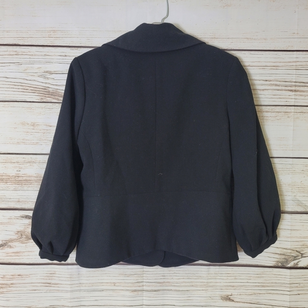 CABI #3027 Abbott Balloon Sleeve Blazer Size 4 - Picture 5 of 5
